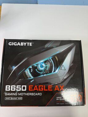 Gigabyte B650 Eagle AX Gaming Motherboard AMD Socket AM5 DDR5 Support PCIe 5.0 A